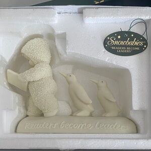 Snowbabies Figurine with Penguins